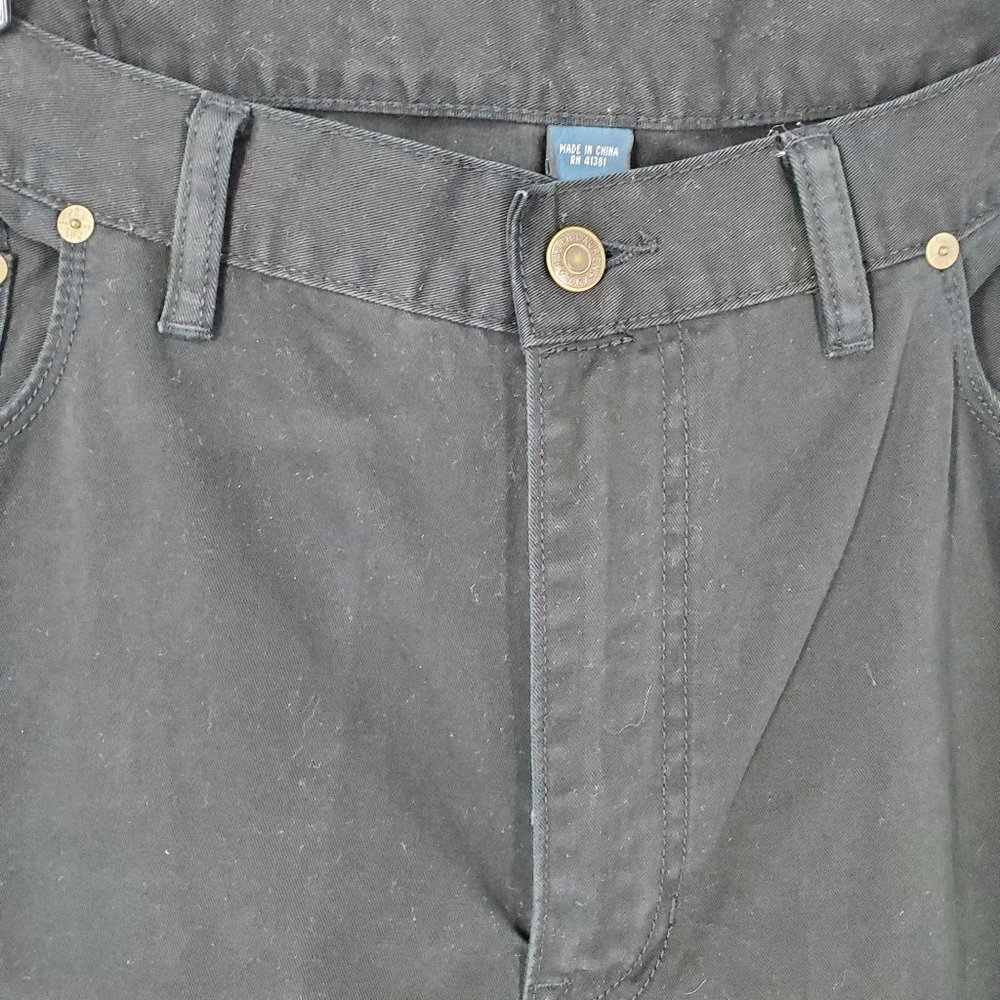Polo Ralph Lauren Straight Leg Jeans Black 40 x 30 - Picture 6 of 15